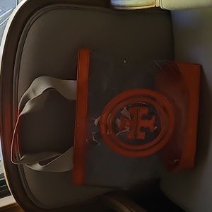 Tory Burch transparent bag